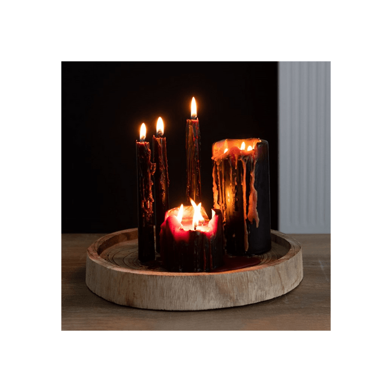 15cm Vampire Tears Pillar Candle - DuvetDay.co.uk