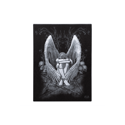 19x25cm Enslaved Angel Canvas Plaque by Spiral Direct - DuvetDay.co.uk