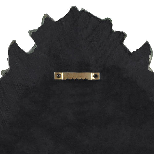 29x21cm Leafy Green Man Wall Plaque - DuvetDay.co.uk