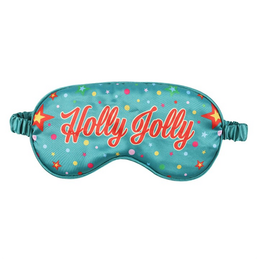Holly Jolly Satin Sleep Mask