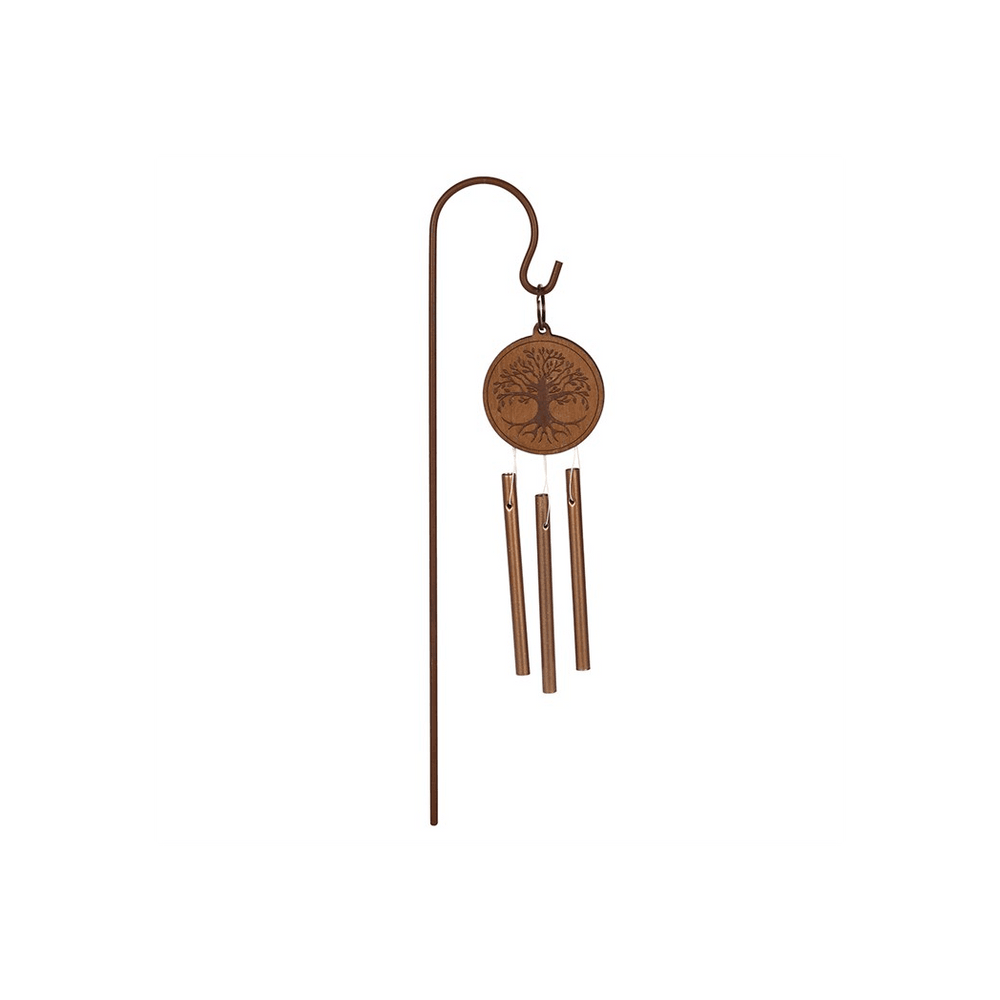 45cm Tree of Life Standing Garden Windchime - DuvetDay.co.uk