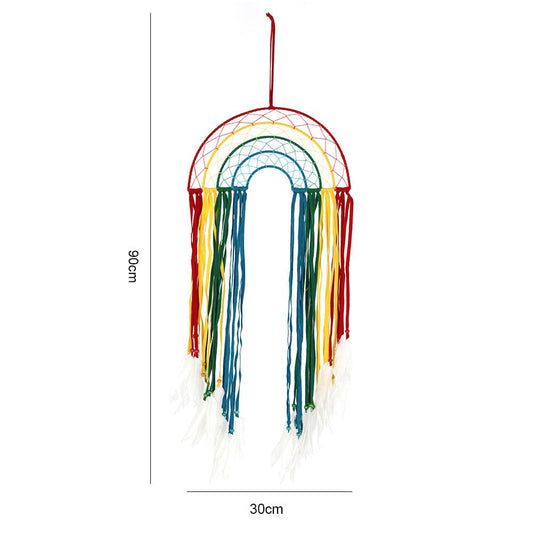 90cm Rainbow Arc Dreamcatcher - DuvetDay.co.uk