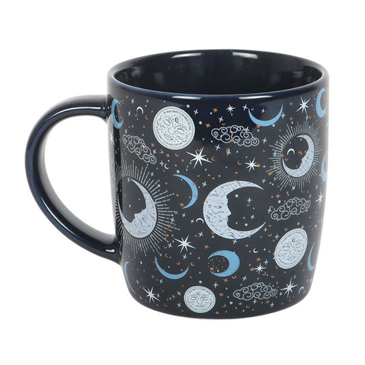 Blue Moon Print Mug
