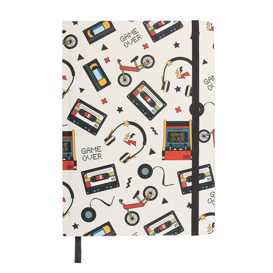 Retro 80s Print A5 Notebook