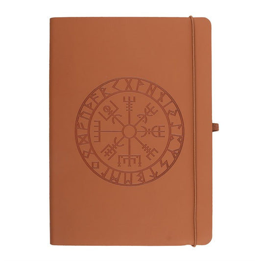 Viking Compass A5 Faux Leather Journal with Pen