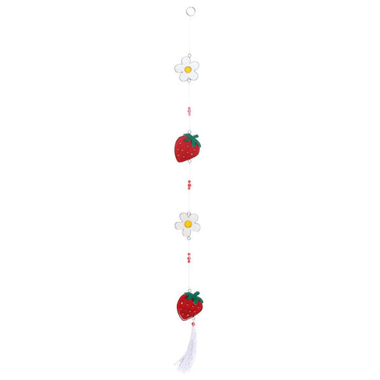 String of Daisy and Strawberry Suncatchers