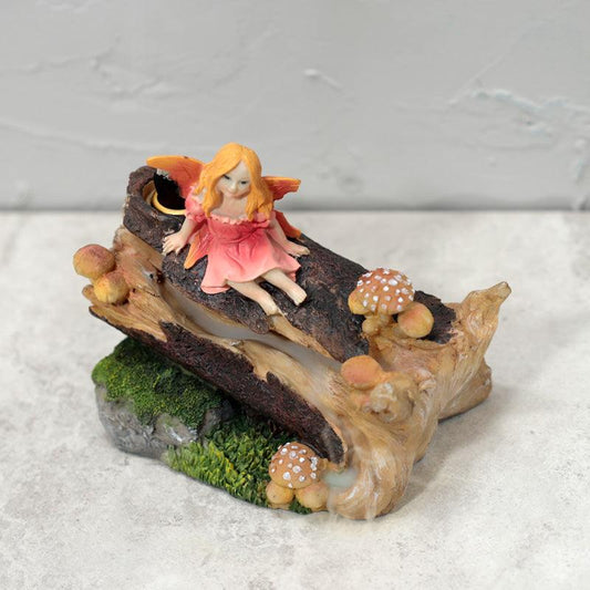 Backflow Incense Burner - Ancient Woodland Daydream Fairy - DuvetDay.co.uk