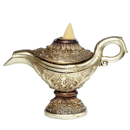 Backflow Incense Burner - Magic Lamp - DuvetDay.co.uk