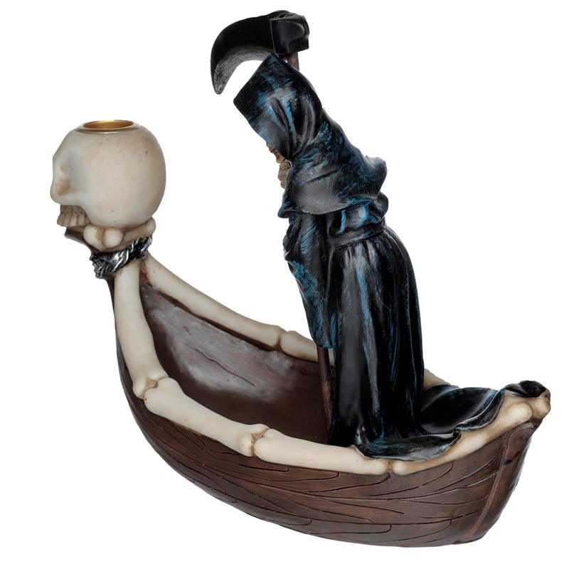 Backflow Incense Burner - The Reaper Ferryman of Death - DuvetDay.co.uk