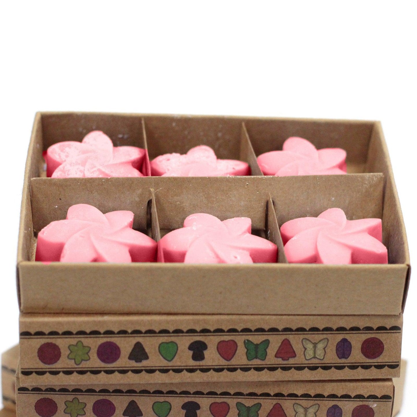 Box of 6 Wax Melts - Classic Rose - DuvetDay.co.uk