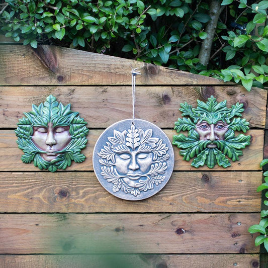 Bronze Green Goddess Terracotta Plaque - DuvetDay.co.uk
