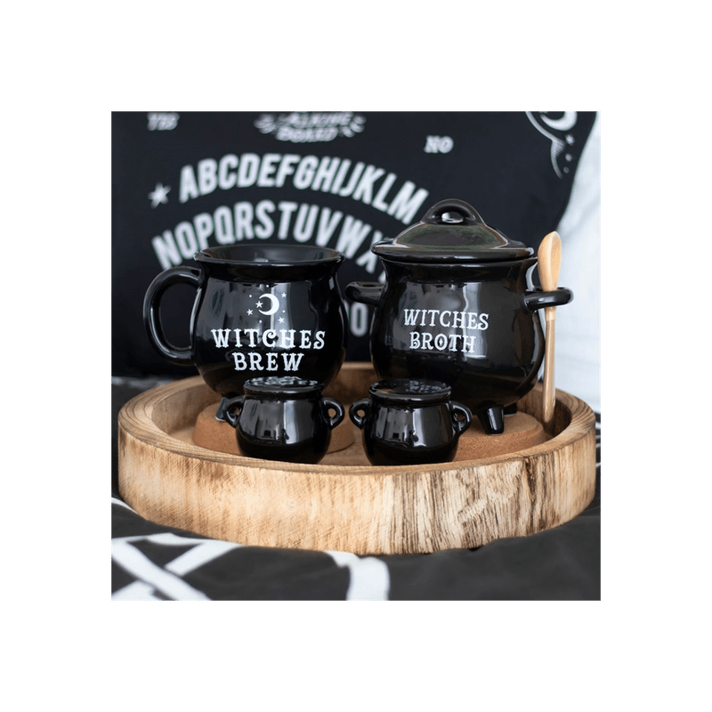 Cauldron Cruet Set - DuvetDay.co.uk