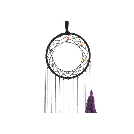 Chakra Style Multicolour Dreamcatcher - DuvetDay.co.uk