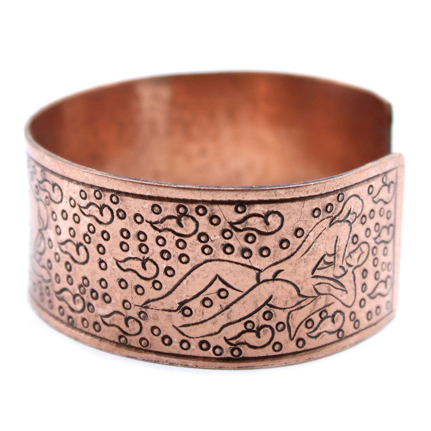 Copper Tibetan Bracelet - Kamasutra - DuvetDay.co.uk
