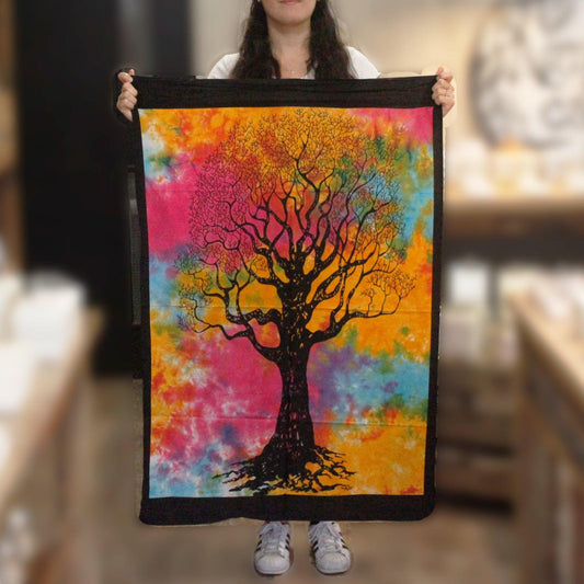 Cotton Wall Art - Tree of Strength - DuvetDay.co.uk