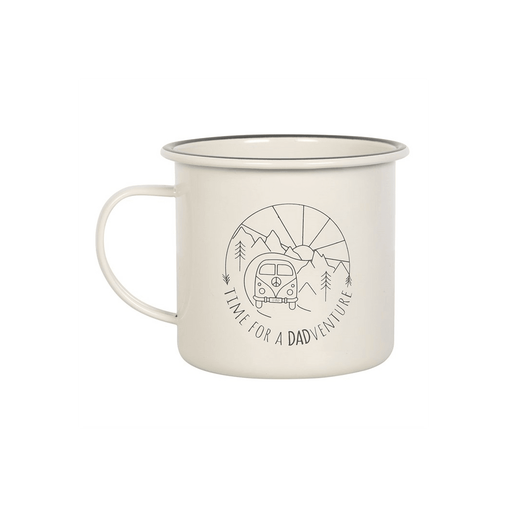 Dadventure Enamel Camping Mug - DuvetDay.co.uk