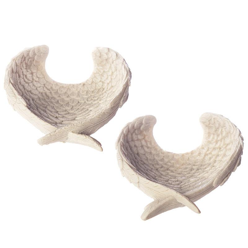 Decorative Angel Wings Bon Bon or Pot Pourri Bowl - DuvetDay.co.uk