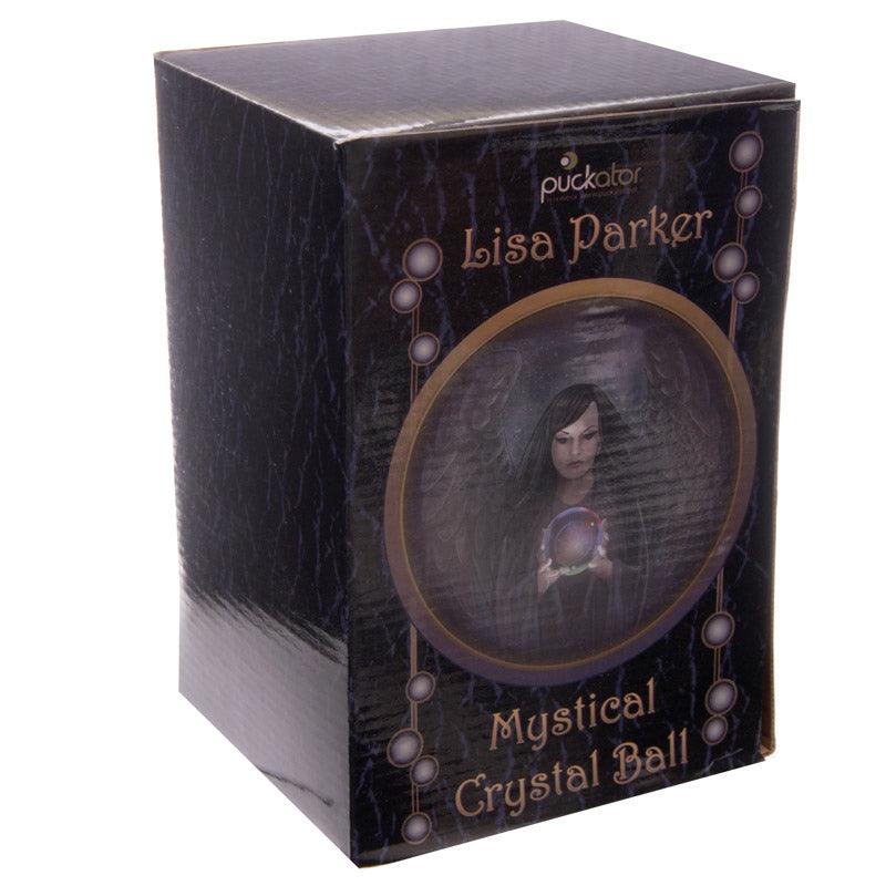 Decorative Mystical 10cm Crystal Ball with Stand - DuvetDay.co.uk