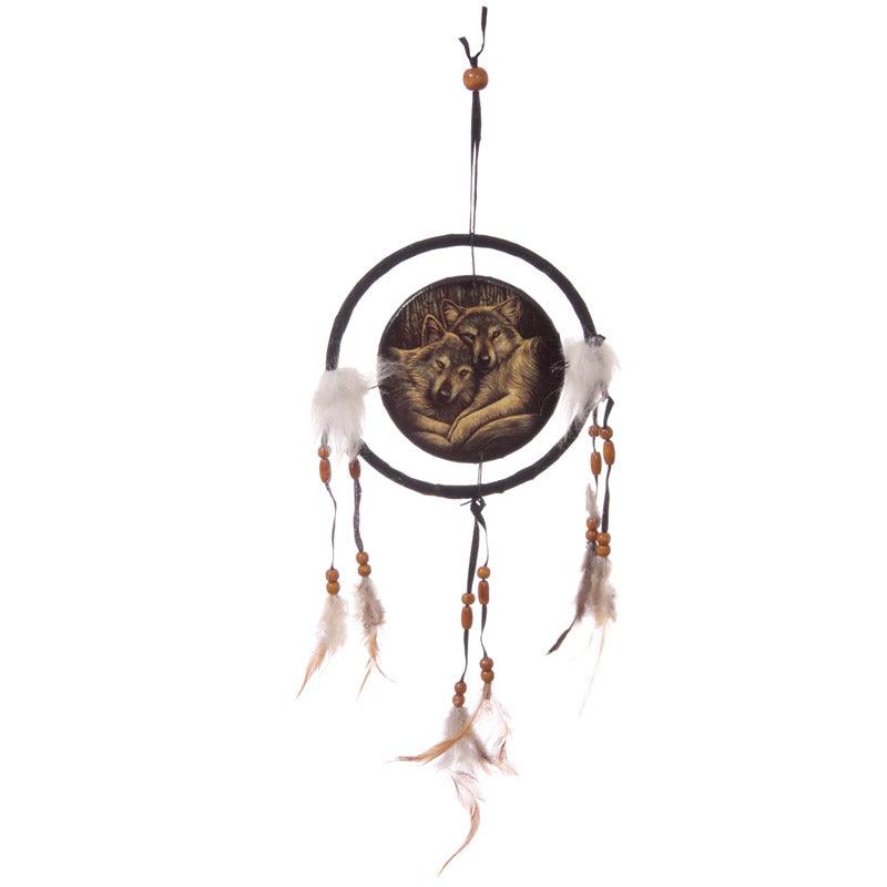 Dreamcatcher (Small) - Lisa Parker Loyal Companion Wolf - DuvetDay.co.uk
