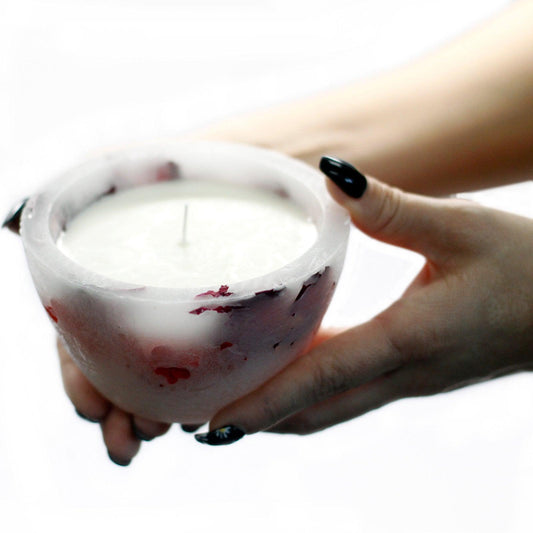 Enchanted Candle - Large Bowl - Lavender - DuvetDay.co.uk