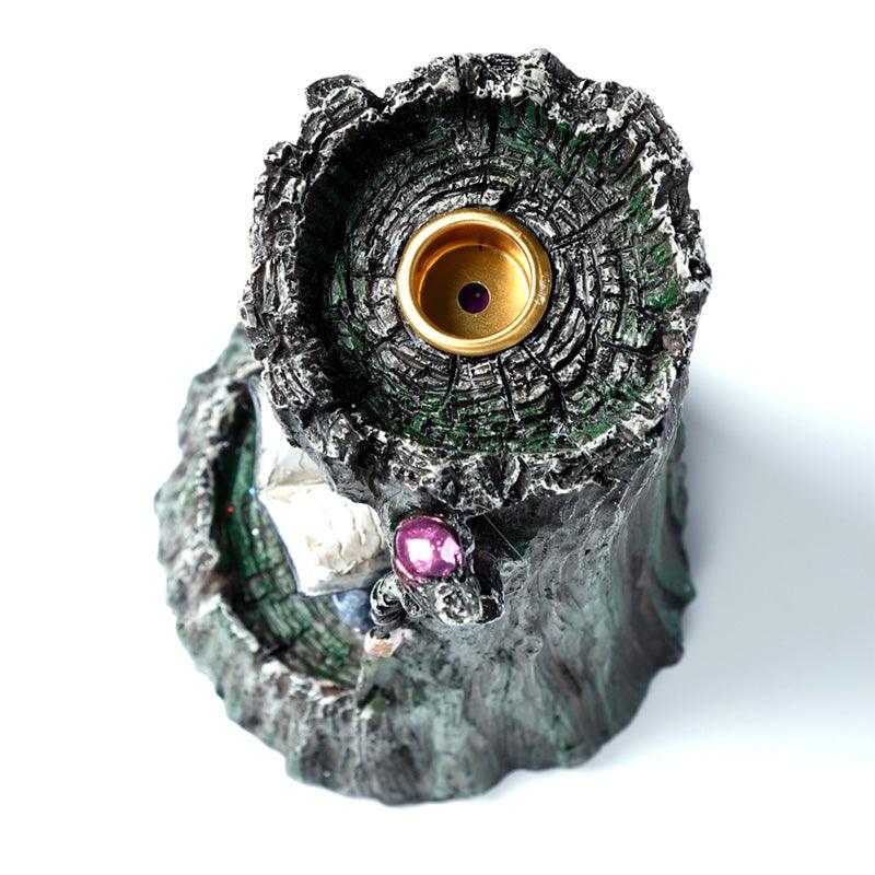 Fantasy LED Backflow Incense Burner - Wizards Crystal Cave - DuvetDay.co.uk