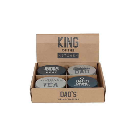 Foodie Father Coaster Display - DuvetDay.co.uk