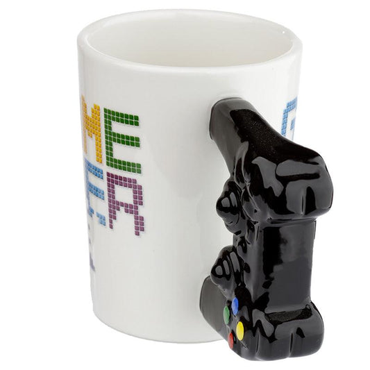 Fun Game Controller Shaped Handle Ceramic Mug - DuvetDay.co.uk