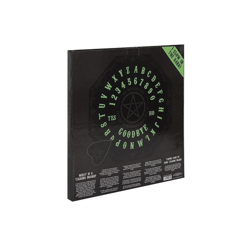 Glow in the Dark Octagon Spirit Board - DuvetDay.co.uk