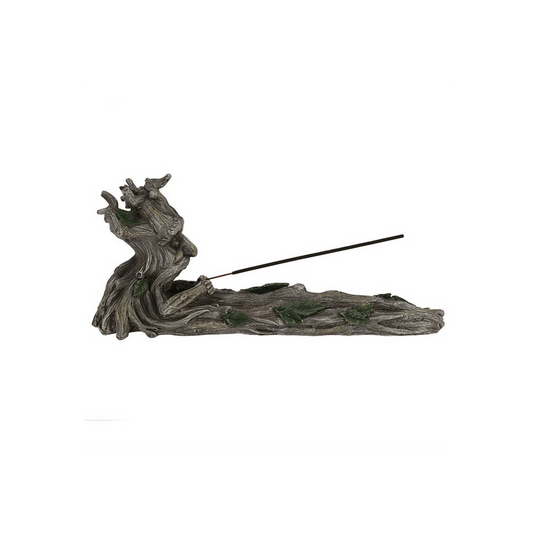 Green Man Incense Stick Holder - DuvetDay.co.uk