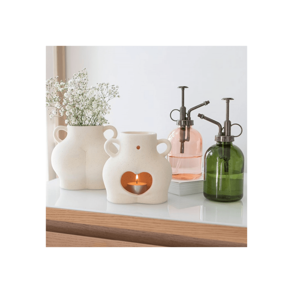 Green Minimalist Glass Plant Mister - DuvetDay.co.uk