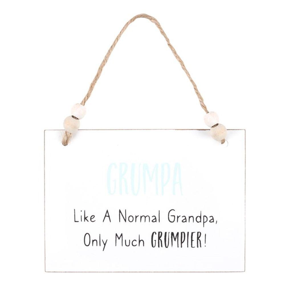 Grumpa Hanging Sign - DuvetDay.co.uk