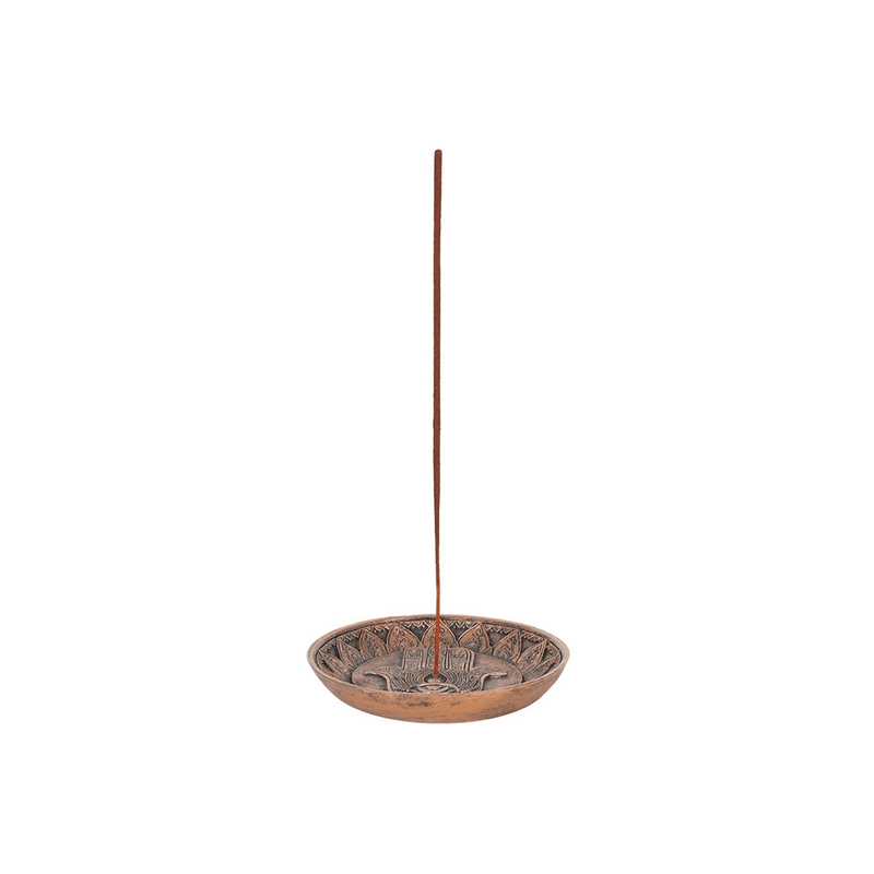 Hand of Hamsa Incense Holder Plate - DuvetDay.co.uk