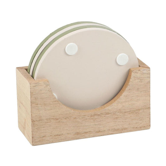 Happy Camper Coaster Set - DuvetDay.co.uk