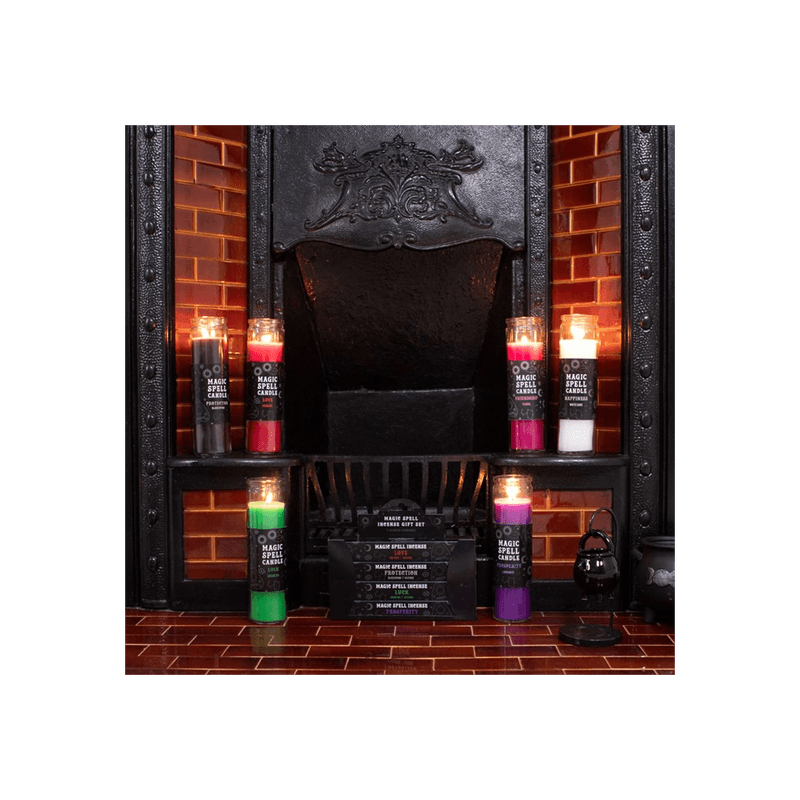 Lavender 'Prosperity' Spell Tube Candle - DuvetDay.co.uk