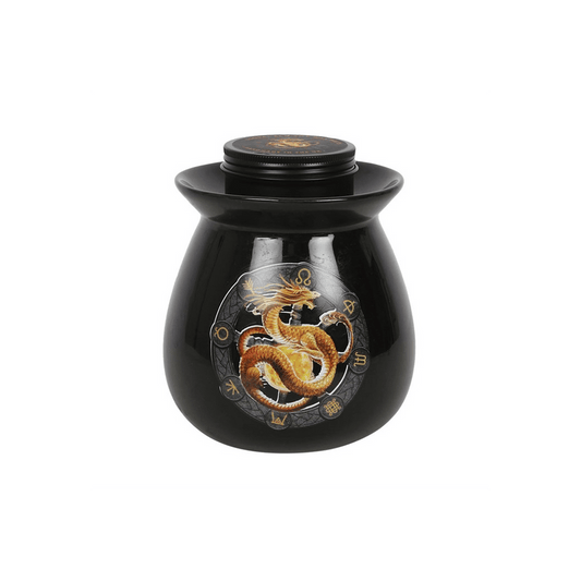 Litha Wax Melt Burner Gift Set by Anne Stokes - DuvetDay.co.uk