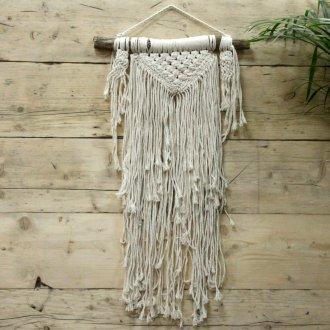 Macrame Wall Hanging - Natural Abundance - DuvetDay.co.uk