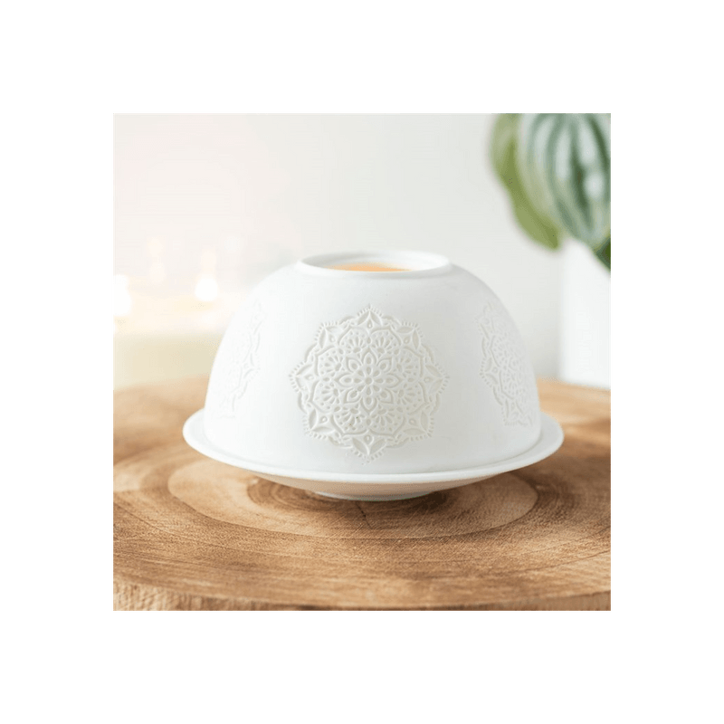 Mandala Dome Tealight Holder - DuvetDay.co.uk
