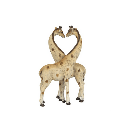 My Other Half Giraffe Couple Ornament - DuvetDay.co.uk