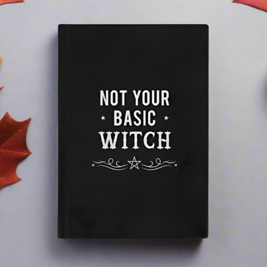 Not Your Basic Witch Velvet A5 Notebook