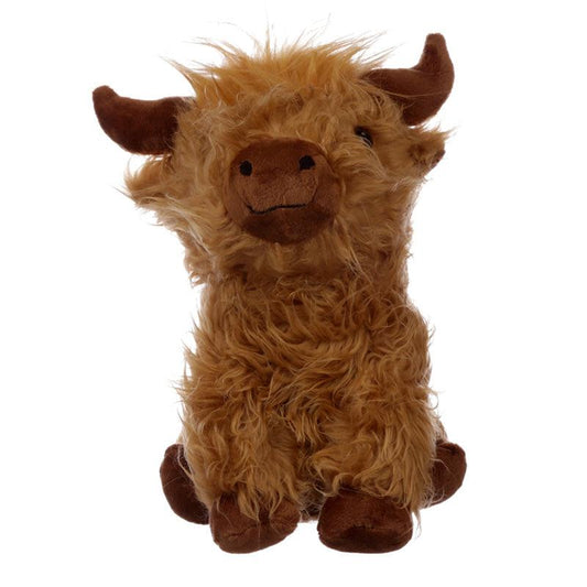 Plush Door Stop - Highland Coo Cow - DuvetDay.co.uk