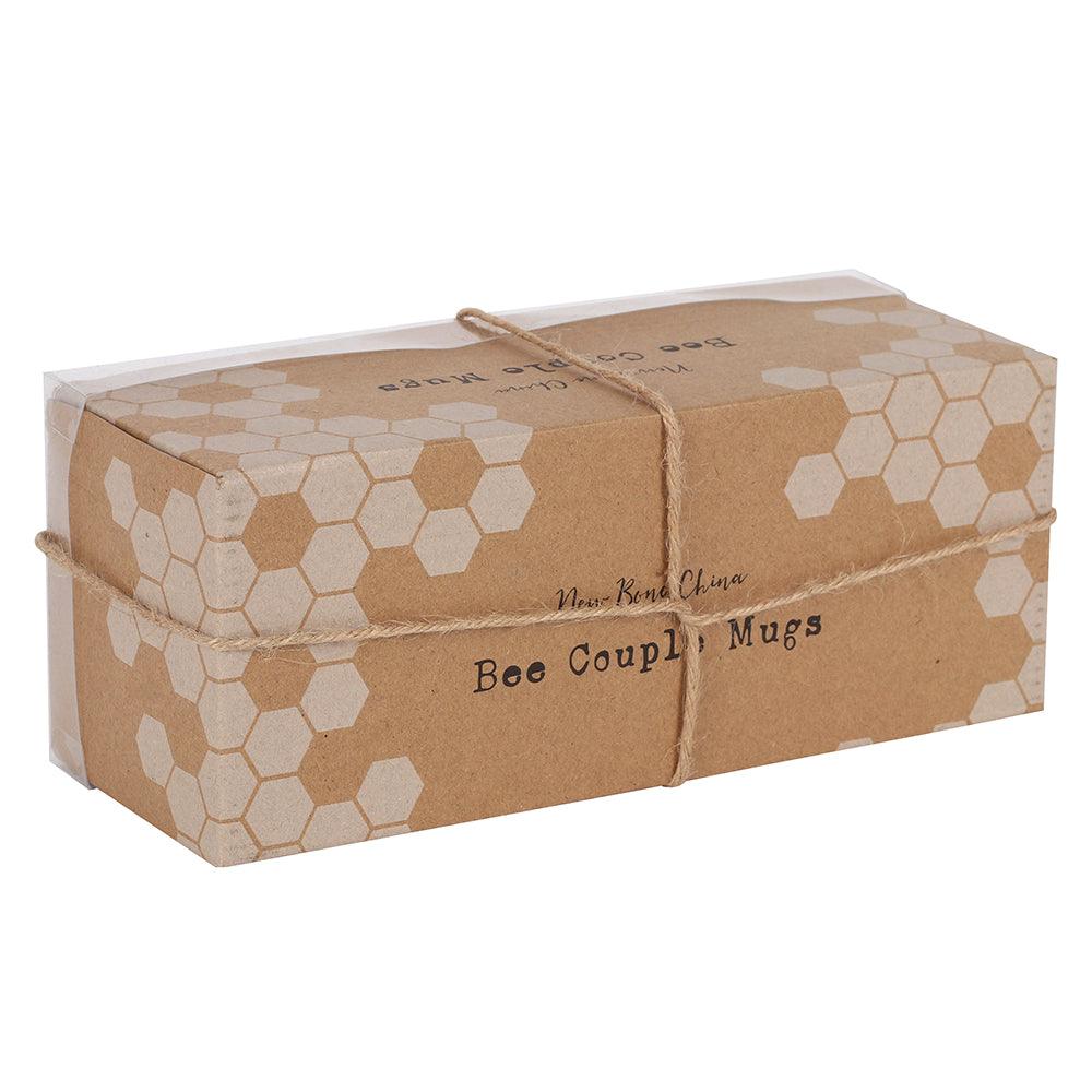 Queen Bee and Bee Keeper Mug Set - DuvetDay.co.uk