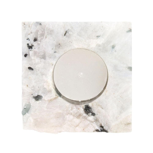 Rainbow Moonstone Candle Holder - DuvetDay.co.uk