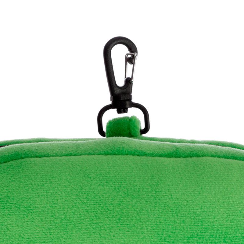 Relaxeazzz Minecraft Creeper Shaped Plush Travel Pillow & Eye Mask - DuvetDay.co.uk