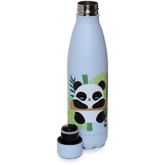Reusable Stainless Steel Insulated Drinks Bottle 500ml - Pandarama - DuvetDay.co.uk