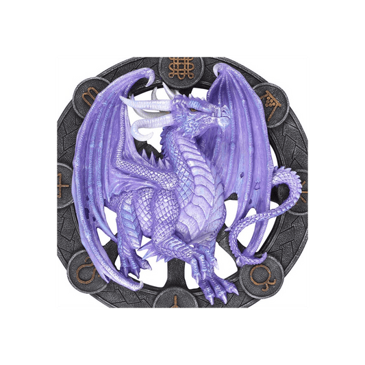 Samhain Dragon Resin Wall Plaque by Anne Stokes - DuvetDay.co.uk