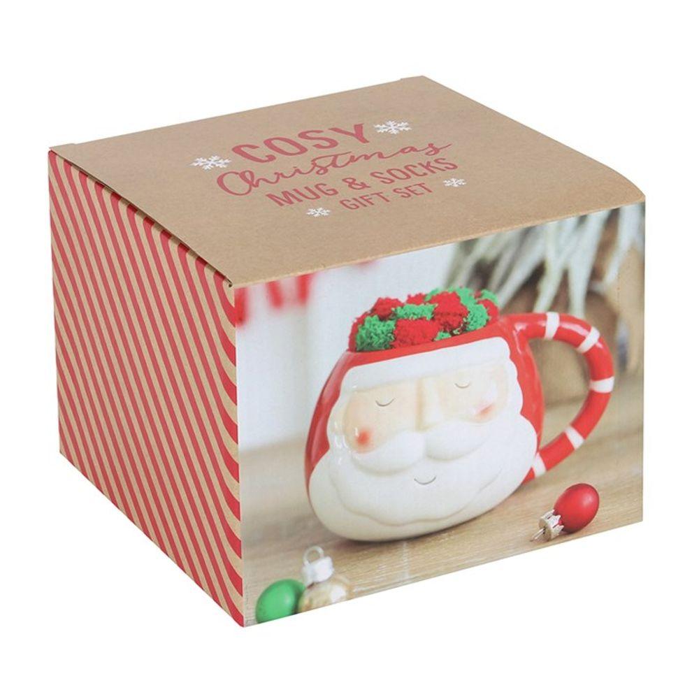 Santa Mug and Socks Set - DuvetDay.co.uk