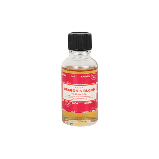 Set of 12 Dragon's Blood Fragrance Oils by Satya - DuvetDay.co.uk