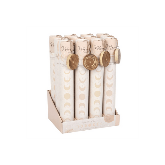 Set of 12 Moon Phase Coconut Incense Stick Gift Sets - DuvetDay.co.uk