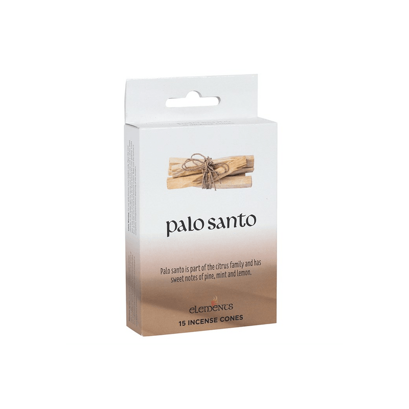 Set of 12 Packets of Elements Palo Santo Incense Cones - DuvetDay.co.uk