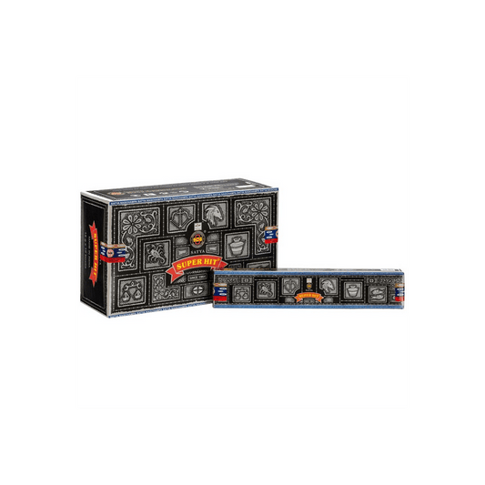 Set of 12 Packets of Super Hit Incense Sticks by Satya - DuvetDay.co.uk